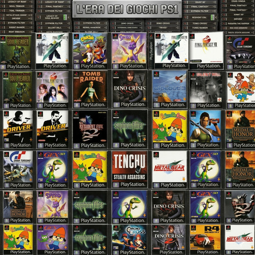 Solo retro copertine originali - retro,